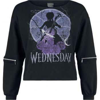 Wednesday Gothic Shirt – Edge Design – M bis XXL – Damen – Schwarz