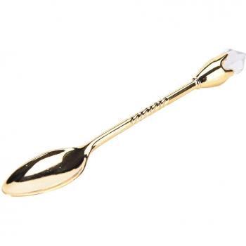 1PC Long Handled Stainless Steel Tea Spoon