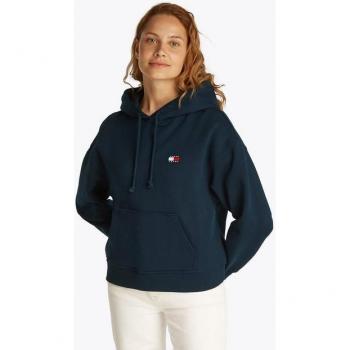 Tommy Hilfiger Cozy Blue Cotton Women’s Hoodie (Small)