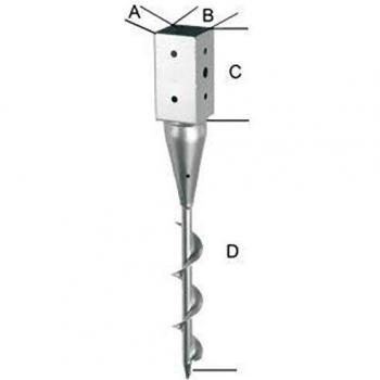 Supporto Base per mobili TZN 91×650 mm (150 unità)