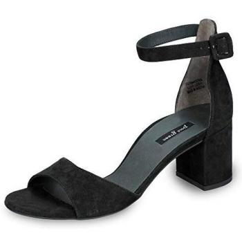 Paul Green Damen Sandaletten, offene Schuhe, schwarz