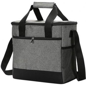 Große Kapazität Isolierte Tasche für Lebensmittel, Drei-schichtiger Oxfordstoff, Wasserdichter Kühlsack