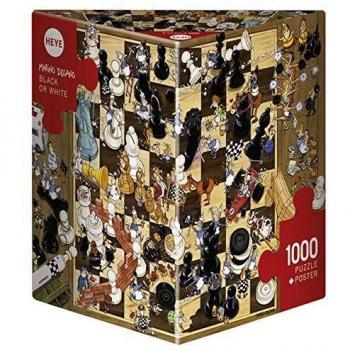 Heye – Black or White Triangel Puzzle – 1000 Teile