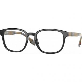 Montatura Burberry Be2344 Edison nero quadrata per uomo