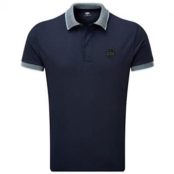 Gill Lucca Dark Navy Men’s Polo, Short Sleeve – S Size