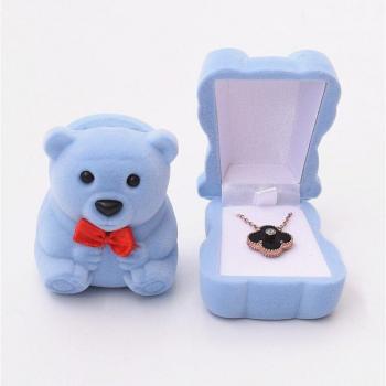 Porte-bijoux en forme d'ours