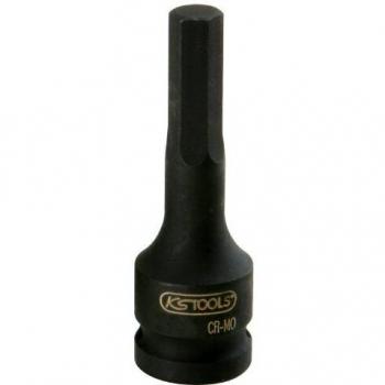 KS Tools 1/2 Kraft-Bit-Stecknuss Innensechskant, 19mm