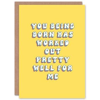 Happy Hatch Card: “You Are Here, I’m All Set—Birthday Fun”