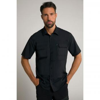 Camicia JAY-PI 4XL mezze maniche nera