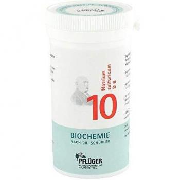 Pflüger Biochemie Natrium sulfur D6 Pulver 100 g