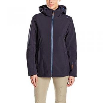 CMP 3A22226, Chaqueta de senderismo y acampada para Mujer, Gris (Antracite-Storm 526P), XXL