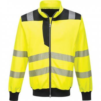 PW3 Reflex-Sweatjacke für Arbeitsschutz