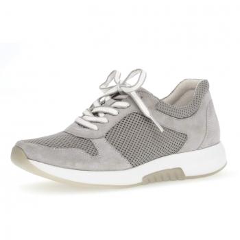 Gabor Männerhalbschuhe – Low Top, 26.946.40, grau, 38 EU – sportlich & schnurrbar