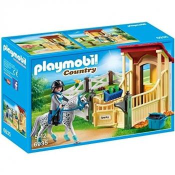 Cavalier et Appaloosa : Boîte Playmobil 6935