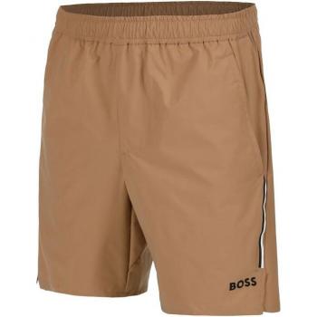 Shorts Hombres BOSS Score 9” Color Marrón