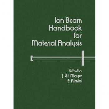 Vitalsource Technologies, Inc. Ion Beam Handbook For Material Analysis