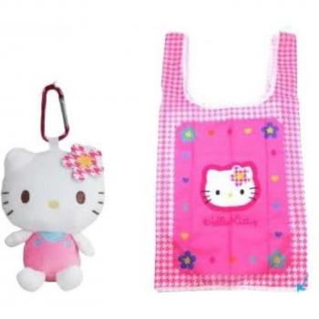 Hello Kitty Kaohana Plush Shopping Bag