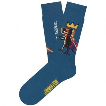 Jimmy Lion Athletic Socks Basquiat Pez Dispenser