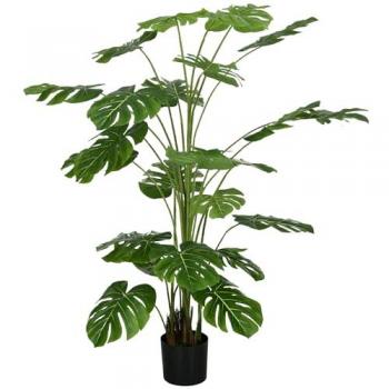 Arbre artificiel Monstera 180 cm feuilles de tortue pot inclus
