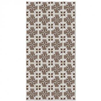 Tapis vinyle Salamanca brun 80x300 cm