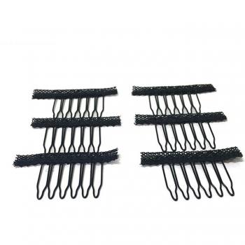 10pcs Brown Lace Wig Accessories Combs and Clips