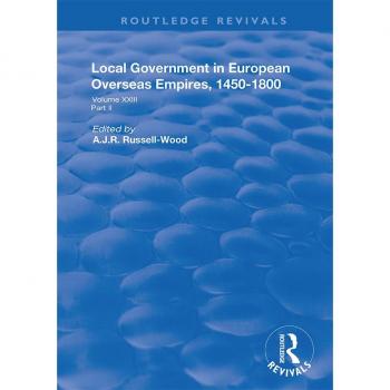 Vitalsource Technologies, Inc. Local Government In European Overseas Empires, 14501800