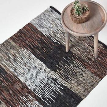 Eco-Friendly Handwoven Cutshuttle Rug, 150 x 240 cm