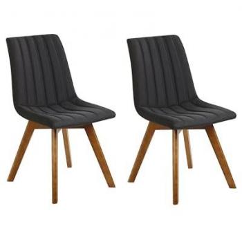 Beliani Elegante Polsterstühle für das Esszimmer