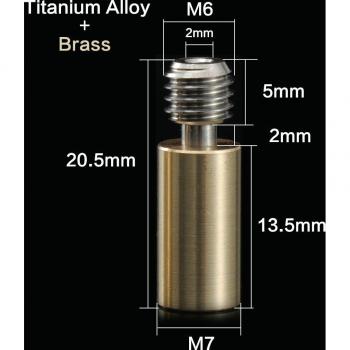 3DSWAY Titanium Alloy Heat Break