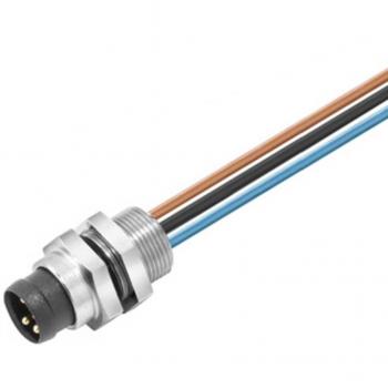 Mountable Circular Connector 8‑pin – SAIEM8R30.5UFPM8