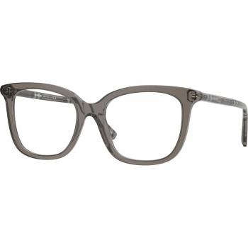 Burberry BE2430 Women’s Clear Frame – Size 53 (Lens Optional, Blue‑Light Protection)