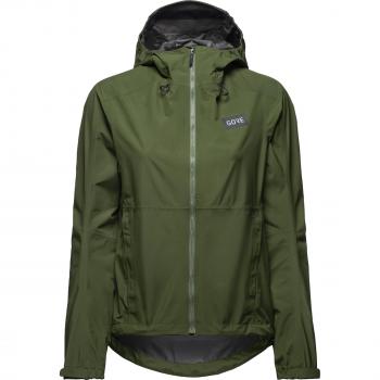 Giacca Endure GOREWEAR GORE-TEX Paclite Verde Scuro