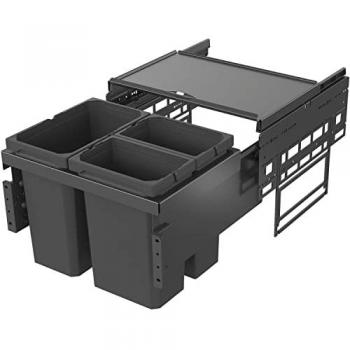 Vauth-Sagel Abfallorganizer VS ENVI 500mm 12/2 x 7,5L Grau