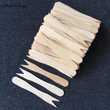 3.5 Mini Wooden Forks for Snacks