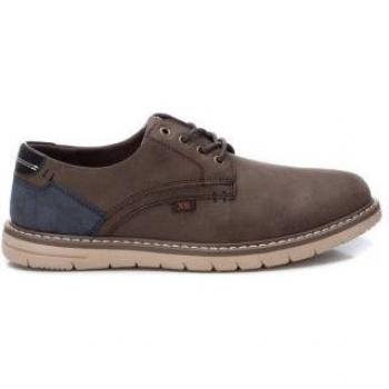Zapatos Xti 141877 Marrón Masculino, Plano y Cordón, Outlet 2024