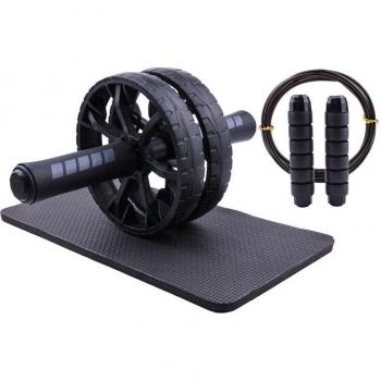 Muscle Trainer Abdominal Roller with Jump Rope