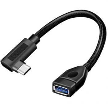 USB‑C à USB‑A 3.2 Gen 2 LogiLink CU0100, 0,2 m, 32 W