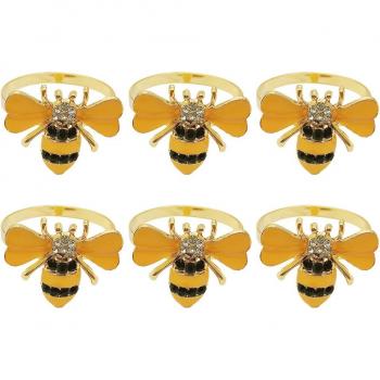 Serviettes décoratives en 6 pièces