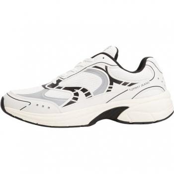 Tommy Jeans 'ARCHIVE '25' Zapatillas Deportivas Gris/Negro