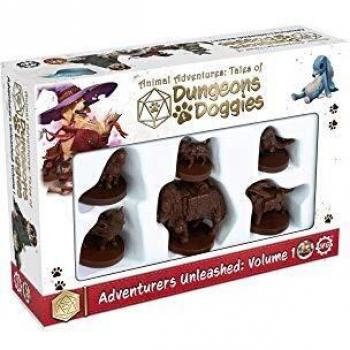 Animal SFAADD-001 Doggies Volume 1-Adventurers Unleashed RPG Miniatures for Roleplaying