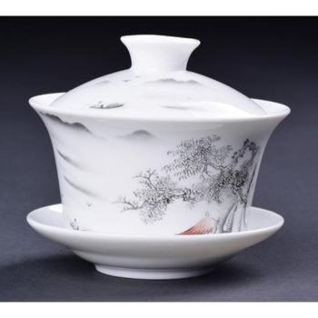 Porcelain Gaiwan Tea Brewing Kit