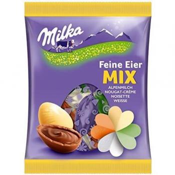 Milka Schokoladen-Ostereier mit Cremefüllung 135 g