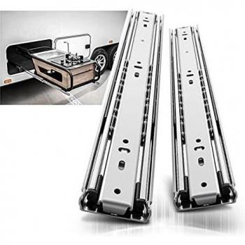 Rail à bille robuste 400 mm – Tiroir Aiperq, 68 kg par paire