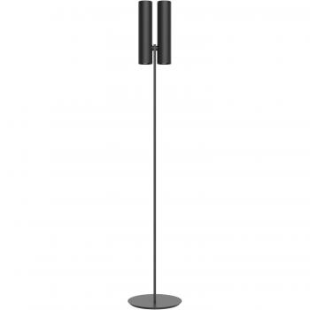 Tobu F1 Black LED Floor Lamp 3000K