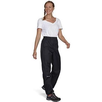 Berghaus Deluge Waterproof Pants – Women's Black, 8, Long‑Leg Style