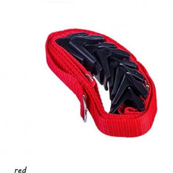 Nylon Belt Over-Door Hook Rack with 8 Hooks