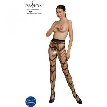 Passion Öko Collection Body‑Stocking ECO – S006 Schwarz mit Gleitgel