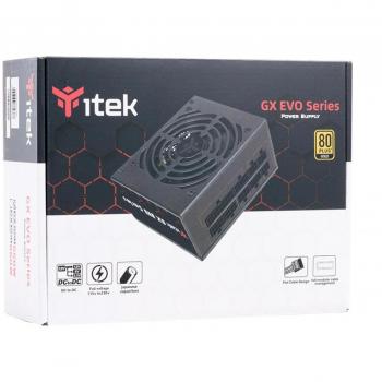 Bloc d’alimentation SFX 550 W ITEK GX550 EVO, Noir