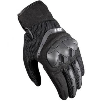 LS2 Kubra Motorrad Handschuhe Schwarz 2XL