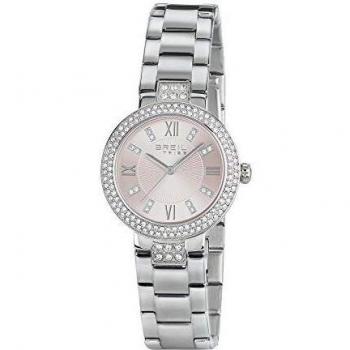 Elegant Steel Bracelet Clock – Breil Women’s Dance Floor, Just Time Quartz